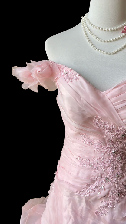 Trägerloses silbernes Vintage-Abendkleid, A-Linie, Geburtstagskleid J9370