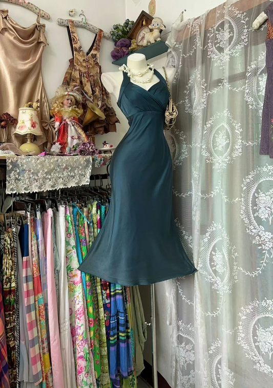Trägerloses silbernes Vintage-Abendkleid, A-Linie, Geburtstagskleid J9370