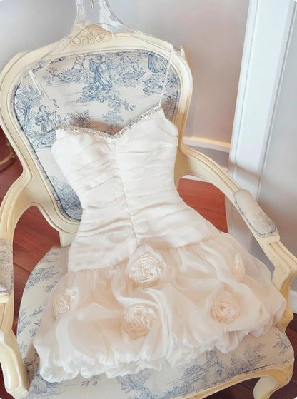 Robe d'anniversaire en tulle à fleurs 3D, robe de bal J7619