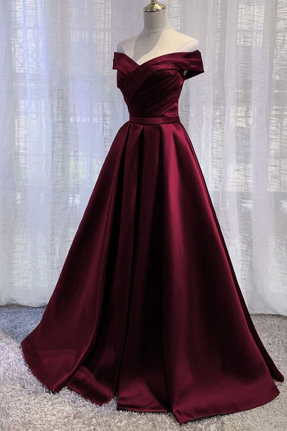 Robe de soirée longue à épaules dénudées, robe de soirée formelle, robe de soirée J4384