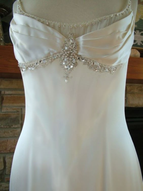 Vintage White Mermaid Prom Dress Wedding Dress J4695