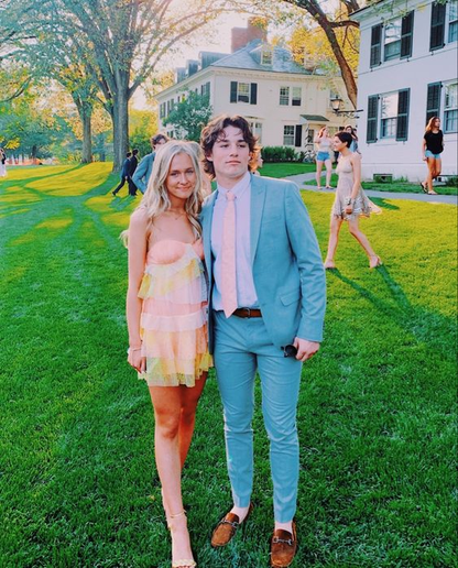 Kurzes Spitzen-Ballkleid mit Spaghettiträgern und Heimkehrkleid J4803