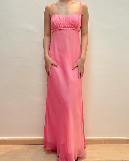 Robe de bal longue fourreau rose à fleurs 3D, robe de soirée formelle J5155