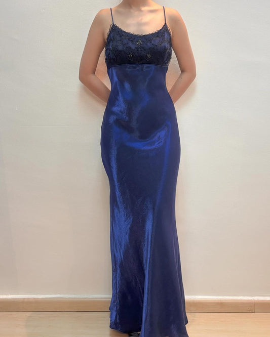 Royal Blue Mermaid Long Prom Dress Formal Party Dress J5164