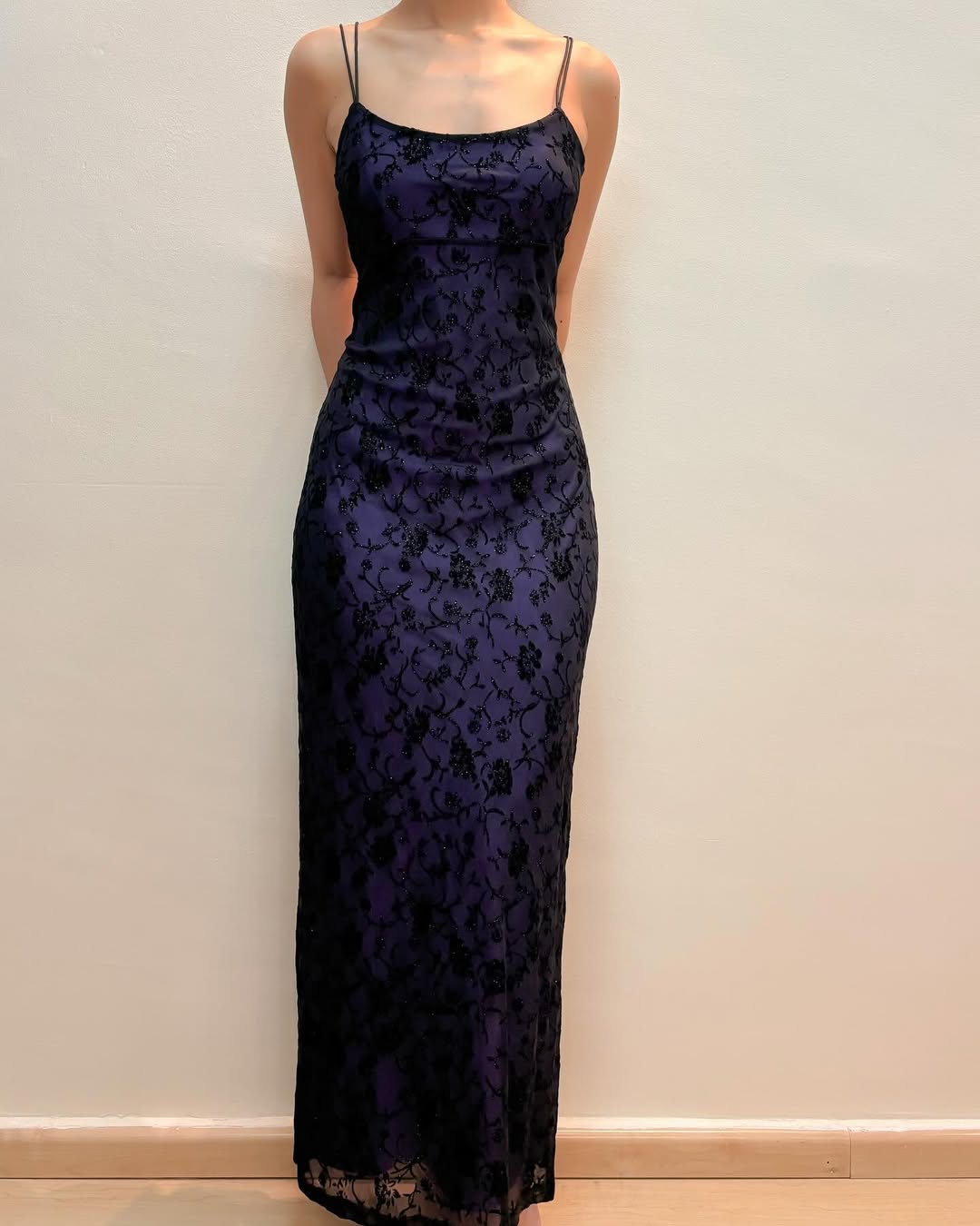 Sheath Black Lace Long Prom Dress Evening Party Dress J5277