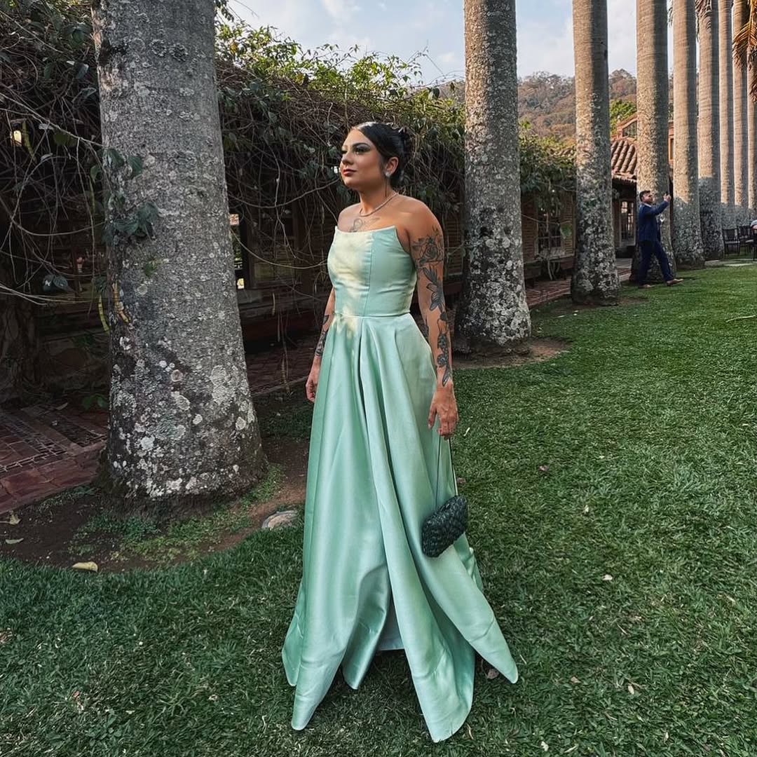 Tiffany Blue A Line Long Prom Dress Formal Party Dresses J5579