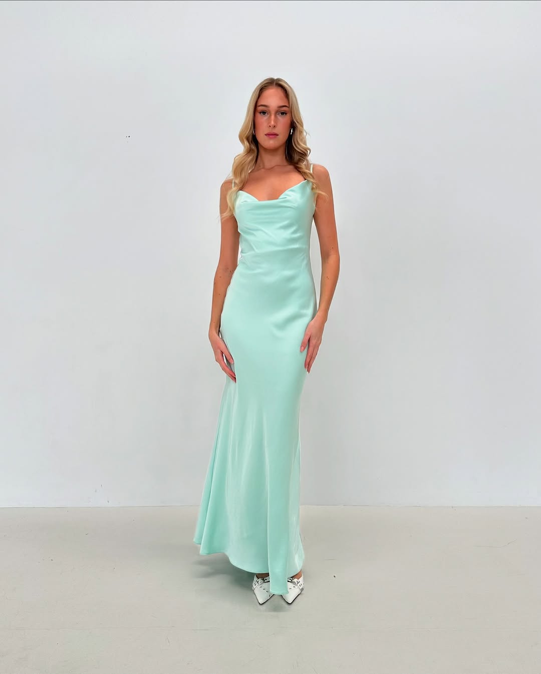 Tiffany Blue Mermaid Long Prom Dress Evening Party Dresses J5591