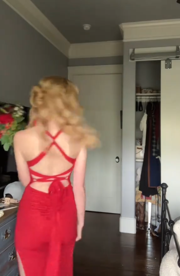 Rotes Etuikleid, langes Ballkleid mit Seitenschlitz, sexy, formelles Abendkleid J8672