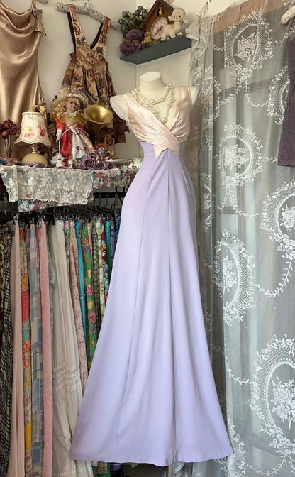 Light Purple Long Prom Dress Elegant Formal Evening Dress J8708