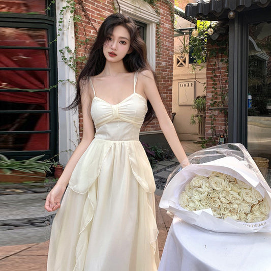 White Chiffon Dress Elegant Fairy Dress 31